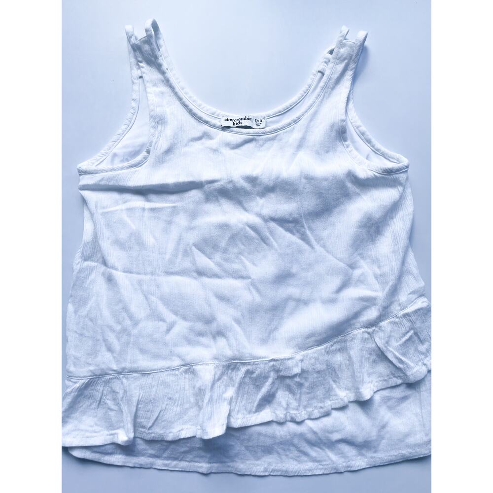Abercrombie Kids Teen Girl's White Tank Top Size 13/14